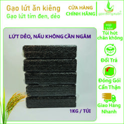 Gạo lứt tím than, Gạo lứt dẻo cho người ăn kiêng