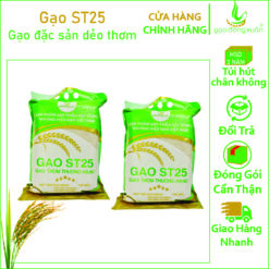 10kg Gạo ST25 thượng hạng Sóc Trăng vụ mới