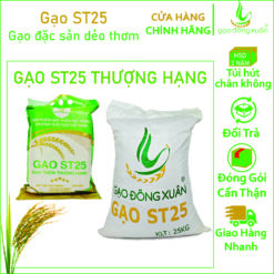25kg Gạo ST25 thượng hạng Sóc Trăng vụ mới