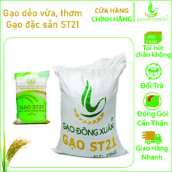 25kg Gạo ST21 Lúa Tôm
