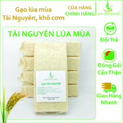 10Kg Gạo Tài Nguyên lúa mùa nở xốp khô cơm